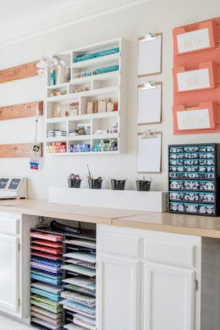 How to Set Up a Craft Room on a Small Budget